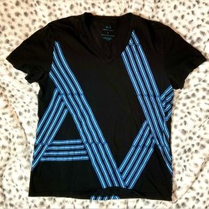 Armani exchange graphic T-shirt, L